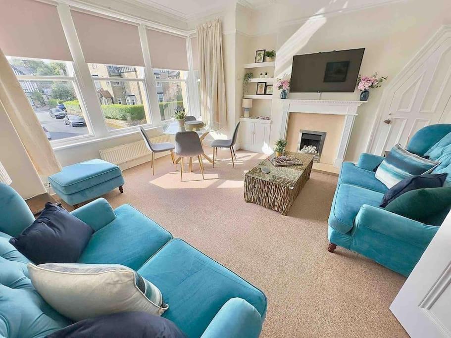 Spacious & Bright 3 Bed Harrogate Apartment Eksteriør billede